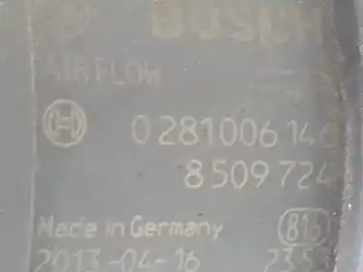 Second-hand car spare part flowmeter for bmw 1 coupé (e82) 120 d oem iam references 0281006146  