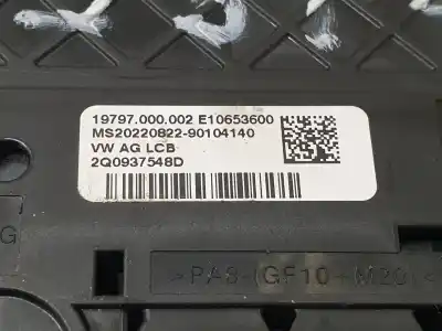 Автозапчасти б/у электронный модуль за audi a1 sportback (gba) 30 tfsi ссылки oem iam 2q0937548d  