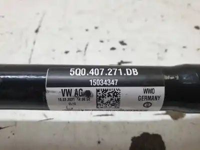 Pezzo di ricambio per auto di seconda mano trasmissione anteriore sinistra per audi q2 (gag) 30 tfsi básico riferimenti oem iam 5q0407271db  