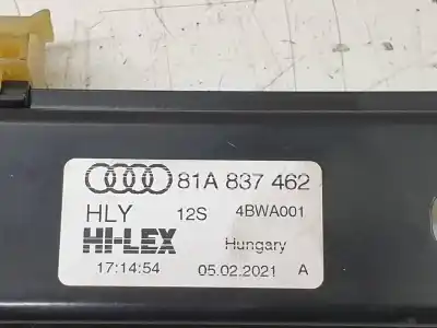 Автозапчасти б/у регулятор стекла переднего правого за audi q2 (gag) 30 tfsi básico ссылки oem iam 81a837462  