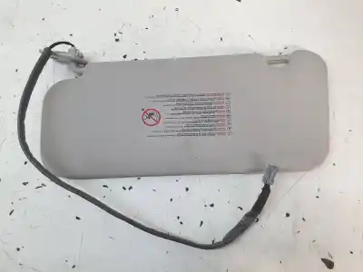 Peça sobressalente para automóvel em segunda mão para-sol direito por peugeot 207 urban referências oem iam   