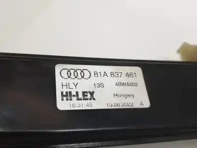 Автозапчасти б/у регулятор стекла переднего левого за audi q2 (gag) 30 tdi básico ссылки oem iam 81a837461  