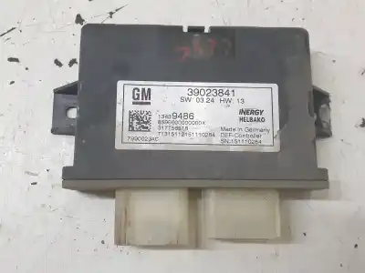 Pezzo di ricambio per auto di seconda mano MODULO ELETTRONICO per OPEL ZAFIRA TOURER  Riferimenti OEM IAM 39023841  