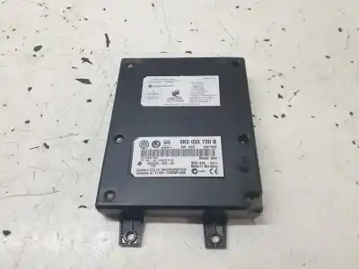 Peça sobressalente para automóvel em segunda mão módulo eletrônico por volkswagen golf vi (5k1) advance referências oem iam 5k0035730b