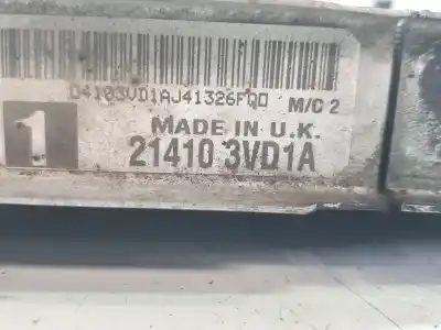 Pezzo di ricambio per auto di seconda mano radiatore d acqua per nissan note (e12) 1.5 dci riferimenti oem iam 214103vd1a  