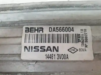 Pezzo di ricambio per auto di seconda mano intercooler per nissan note (e12) 1.5 dci riferimenti oem iam 144613vd0a  