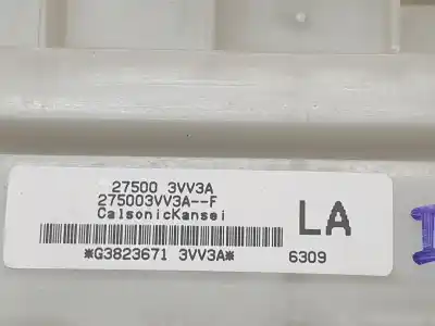 Peça sobressalente para automóvel em segunda mão comando de sofagem (chauffage / ar condicionado) por nissan note (e12) 1.5 dci referências oem iam 275003vv3a  