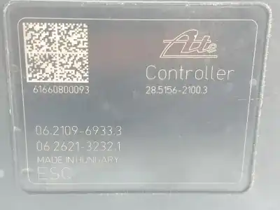 Peça sobressalente para automóvel em segunda mão abs por nissan note (e12) 1.5 dci referências oem iam 476603vu0b  