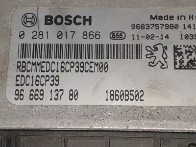 Second-hand car spare part ecu engine control for citroen c-crosser xtr oem iam references 0281017866  