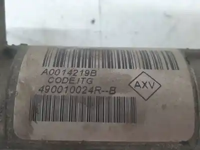 Pièce détachée automobile d'occasion crémaillère de direction pour renault scenic iii dynamique références oem iam 490010024rb  