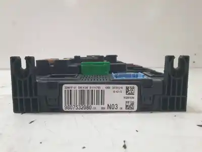 Second-hand car spare part fuse box unit for citroen c4 cactus feel edition oem iam references 9807532080  
