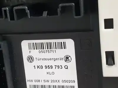 Second-hand car spare part driver left window regulator for volkswagen golf vi (5k1) advance oem iam references 1k0959793q  