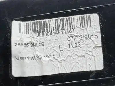 Second-hand car spare part left tailgate light for nissan leaf 2.zero oem iam references 265553nl0b  