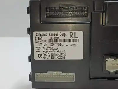 Pezzo di ricambio per auto di seconda mano modulo elettronico per nissan leaf 2.zero riferimenti oem iam 284b14nr0b  