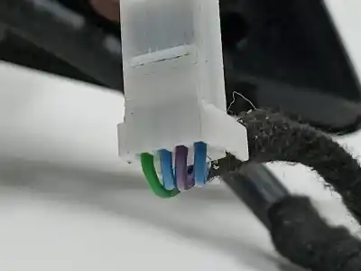 Peça sobressalente para automóvel em segunda mão espelho retrovisor esquerdo por nissan leaf 2.zero referências oem iam 963023nl3b  