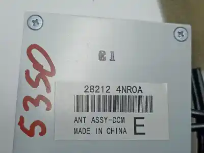 Peça sobressalente para automóvel em segunda mão módulo eletrônico por nissan leaf 2.zero referências oem iam 282124nr0a  