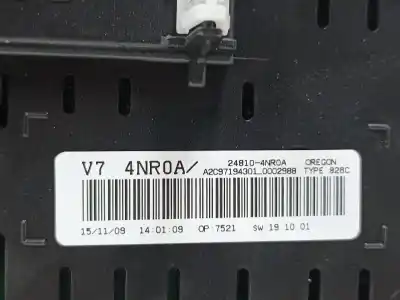 Peça sobressalente para automóvel em segunda mão quadrante por nissan leaf 2.zero referências oem iam 248104nr0a  