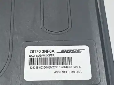 Second-hand car spare part speaker for nissan leaf 2.zero oem iam references 281703nf0a  