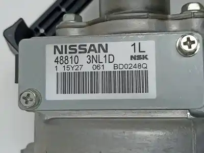 Second-hand car spare part steering column for nissan leaf 2.zero oem iam references 488103nl1d  