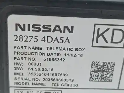 Second-hand car spare part electronic module for nissan leaf 2.zero oem iam references 282754da5a  