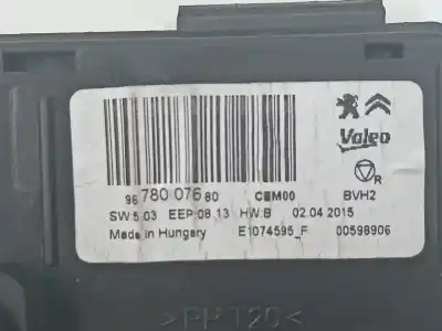 Second-hand car spare part electronic module for peugeot 308 sw active oem iam references 9678007680  