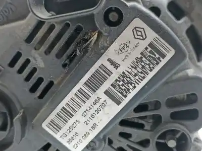Peça sobressalente para automóvel em segunda mão alternador por renault clio iv zen referências oem iam 231008918r  
