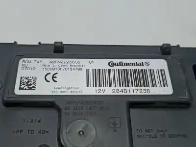 Second-hand car spare part electronic module for renault clio iv zen oem iam references 284b11723r  
