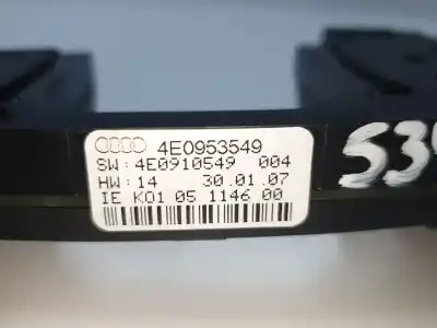 Pièce détachée automobile d'occasion module électronique pour audi a8 (4e2) 3.0 v6 24v tdi références oem iam 4e0953549  