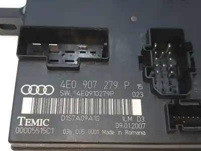 Автозапчастина б/у електронний модуль для audi a8 (4e2) 3.0 v6 24v tdi посилання на oem iam 4e0907279p  4e0910279p