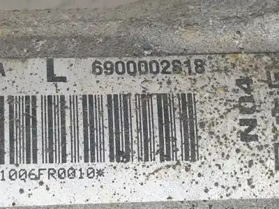 Second-hand car spare part steering rack for nissan note (e12) 1.5 dci oem iam references 480013vv0a  