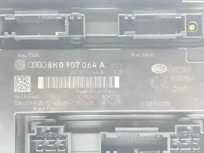 Second-hand car spare part electronic module for audi a4 berlina (b8) básico oem iam references 8k0907064a  