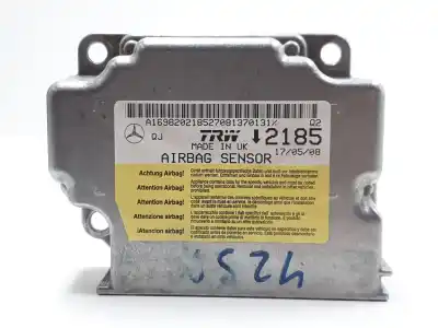 Pièce détachée automobile d'occasion Boitier De Commande D'airbag pour MERCEDES-BENZ CLASE A (W169) A 180 CDI A-Edition Références OEM IAM A1698202185  