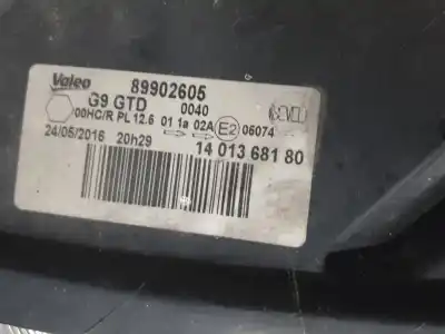 Автозапчасти б/у левая фара за citroen jumpy furgón 2.0 hdi 125 ссылки oem iam 89902605 / 1401368180  1401368180
