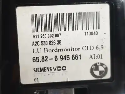 Pezzo di ricambio per auto di seconda mano display multifunzione per bmw 5 (e60) 530 d riferimenti oem iam 6945661