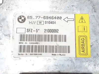 Piesă de schimb auto la mâna a doua unitate de control airbag pentru bmw 5 (e60) 530 d referințe oem iam 6946400  65776946400