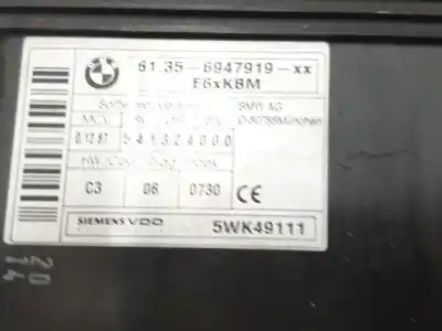 Pezzo di ricambio per auto di seconda mano modulo elettronico per bmw 5 (e60) 530 d riferimenti oem iam 6947919  61356947919