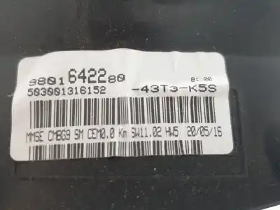 Second-hand car spare part dashboard for citroen jumpy furgón 2.0 hdi 125 oem iam references 9801642280  9801642280