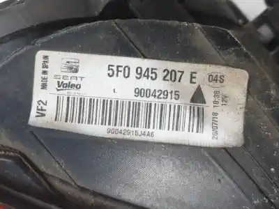 Second-hand car spare part left tailgate light for seat leon (5f1) 1.6 tdi oem iam references 5f0945207e  
