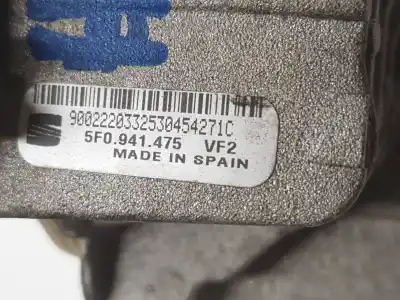 Second-hand car spare part electronic module for seat leon (5f1) 1.6 tdi oem iam references 5f0941475  
