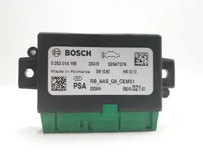 Автозапчасти б/у  за CITROEN C3 AIRCROSS II (2R_, 2C_)  ссылки OEM IAM 0263014165  0263014165
