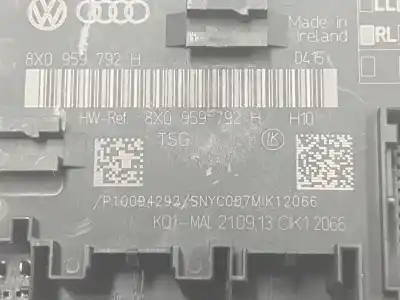 Tweedehands auto-onderdeel elektronische module voor skoda superb ii ranchera familiar (3t5) 2.0 tdi 16v 4x4 oem iam-referenties 8x0959792h  