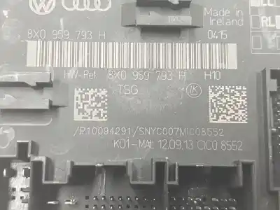 Second-hand car spare part electronic module for skoda superb ii ranchera familiar (3t5) 2.0 tdi 16v 4x4 oem iam references 8x0959793h  