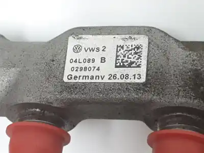 Автозапчасти б/у рампа инжектора за seat leon (5f1) 1.6 tdi ссылки oem iam 04l089b  04l089b