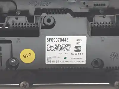Автозапчасти б/у климат-контроль за seat leon (5f1) 1.6 tdi ссылки oem iam 5f0907044e  5f0907044e