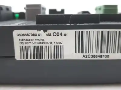 Автозапчасти б/у блок реле/предохранителей за citroen c4 ii (nc_) 1.6 bluehdi 120 ссылки oem iam 9806687980  a2c38848700