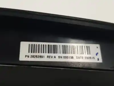 Pezzo di ricambio per auto di seconda mano impianto audio / radio cd per opel combo d expression l1h1 riferimenti oem iam 28252891  