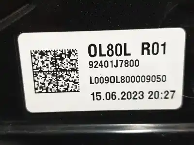 Piesă de schimb auto la mâna a doua lampã spate stânga pentru kia xceed (cd) 1.5 t-gdi mhev referințe oem iam 92401j7800  