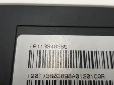 Second-hand car spare part electronic module for opel astra j (p10) 2.0 cdti (68) oem iam references 13340389  