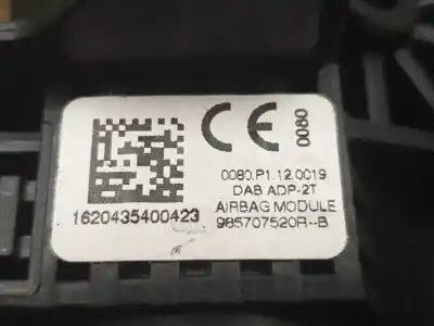 Pièce détachée automobile d'occasion module d'airbag pour renault kangoo express (fw0/1_) 1.5 dci 75 (fw07, fw10, fw04) références oem iam 985707520r  
