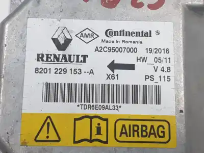 Pièce détachée automobile d'occasion module d'airbag pour renault kangoo express (fw0/1_) 1.5 dci 75 (fw07, fw10, fw04) références oem iam 985707520r  